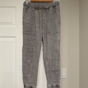 Anthropologie Gray Speckled Women's Joggers